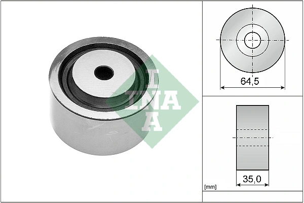 Deflection Pulley/Guide Pulley, timing belt